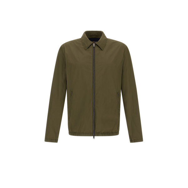 Herno Ultralight Crease Shacket in Light Military | Men's Jackets | Coveti