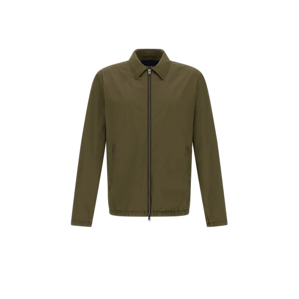 Herno Ultralight Crease Shacket in Light Military | Men's Jackets | Coveti