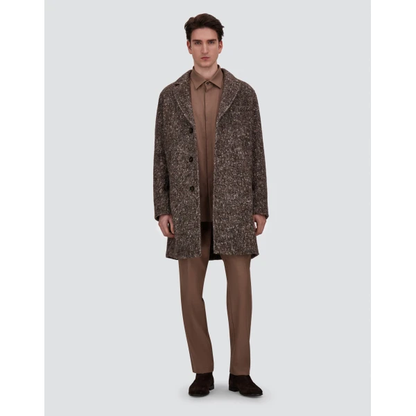 Herno Wool Gabardine Trousers in Light Taupe | Men's Trousers | Coveti