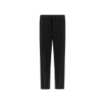Herno Wool Twill Trousers in Iron | Men's Trousers | Coveti