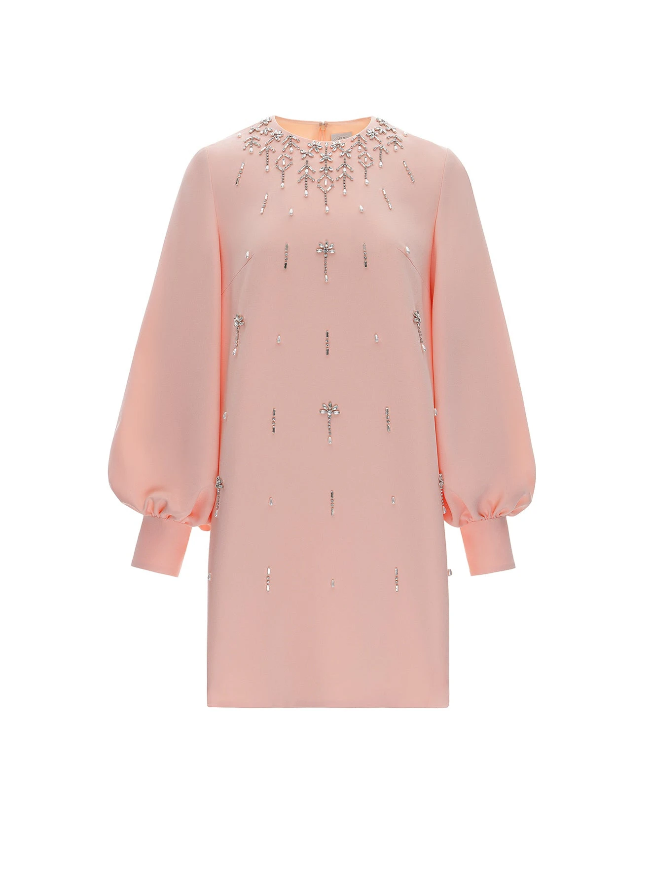 Farah Mini Dress in Apricot Sable