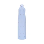 Huishan Zhang Vic Midi Dress in Pale Blue Sable | Midi Dresses | Coveti