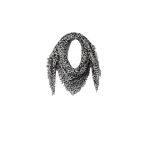 Isabel Marant Alecia Cashmere Scarf in Beige and Black | Women | Coveti