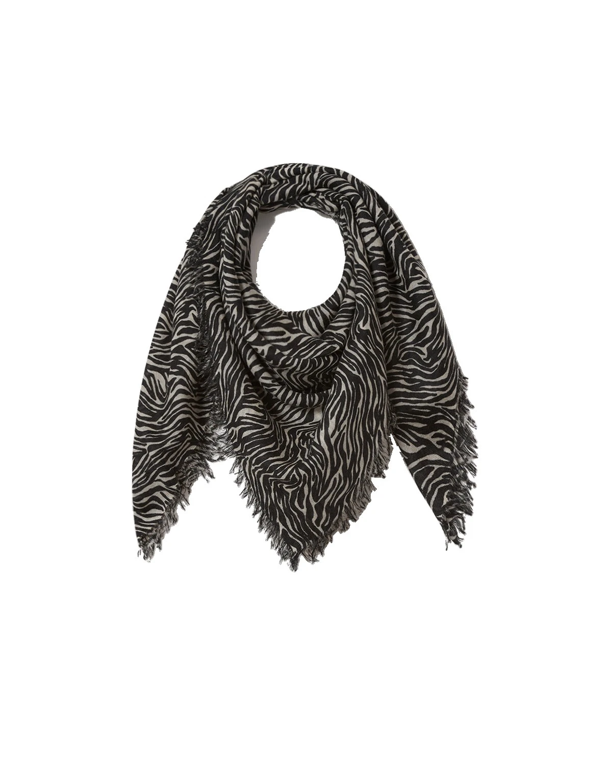 Isabel Marant Alecia Cashmere Scarf in Zebra Isabel Marant Alecia Cashmere Scarf in Zebra | Women | Coveti