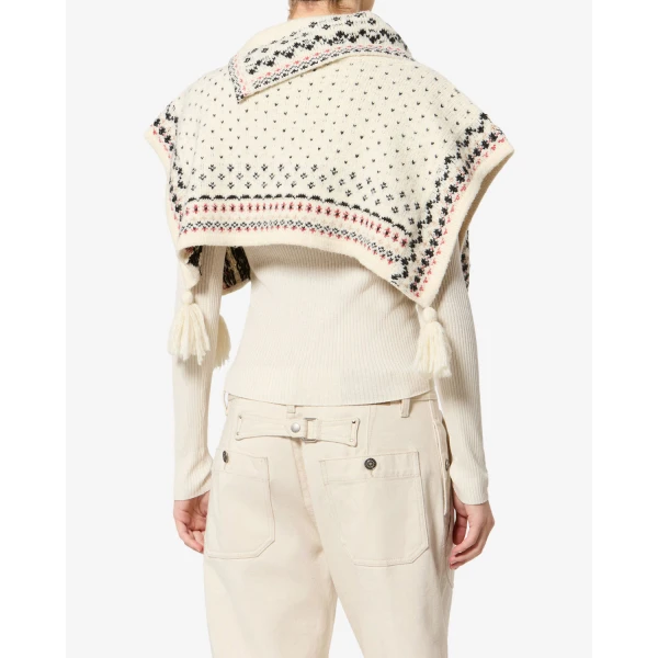 Isabel Marant Alfina Sweater in Ecru | Sweaters | Coveti