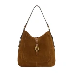 Isabel Marant Altay Hobo Bag in Suede Leather, Cognac | Women | Coveti