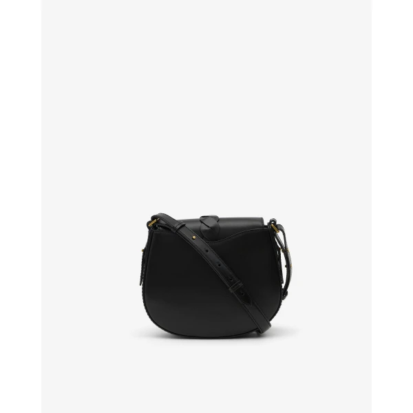 Isabel Marant Altay Small Bag in Leather, Black | Shoulder & Crossbody Bags | Coveti