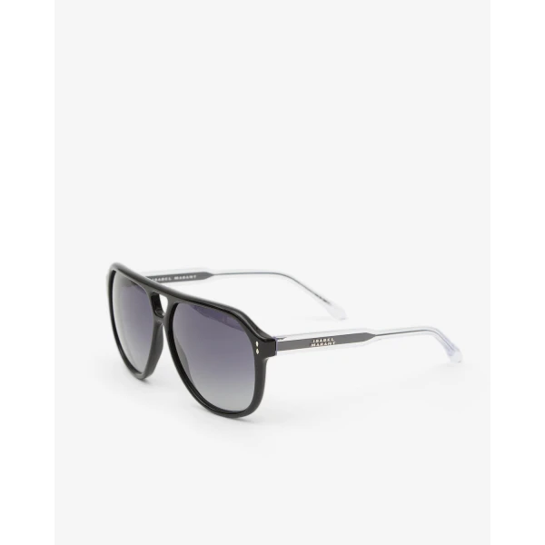 Isabel Marant Aneya Sunglasses in Black and Gray | Sunglasses | Coveti