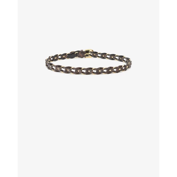 Isabel Marant Bali Leather Belt in Mocha | Belts | Coveti