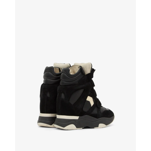 Isabel Marant Balskee Sneakers in Black | Sneakers | Coveti