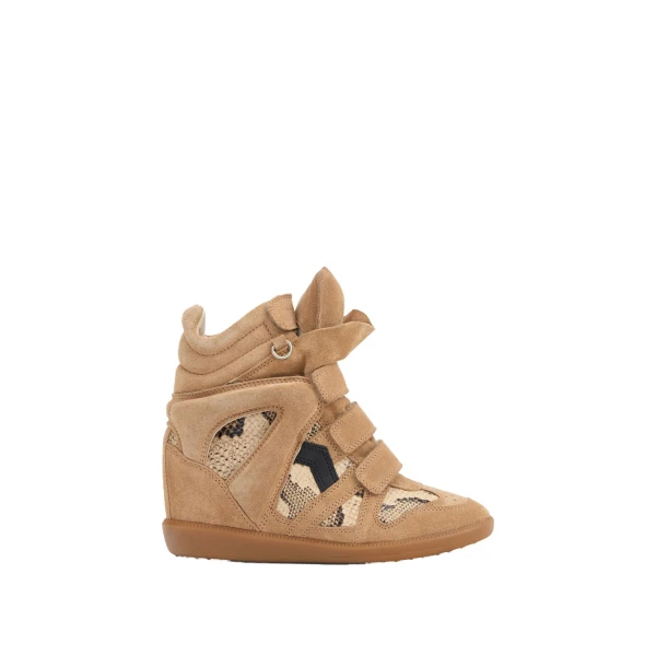 Bekett Ring Sneakers in Camel and Sahara