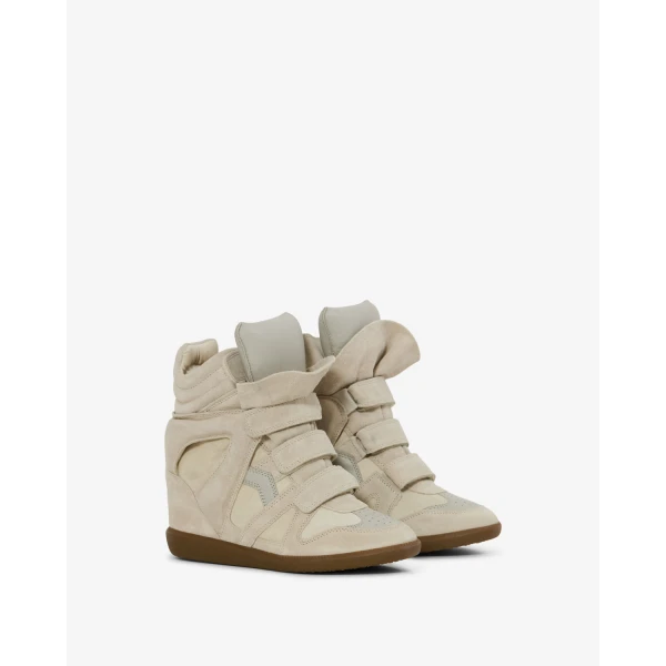 Isabel Marant Bekett Sneakers in Ecru | Sneakers | Coveti