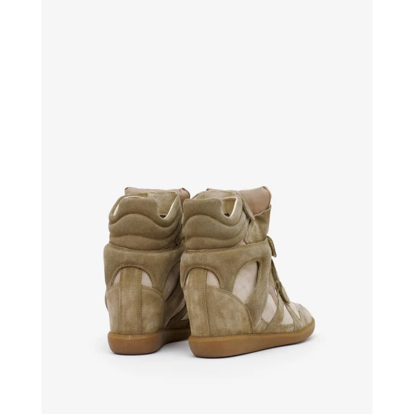 Isabel Marant Bekett Sneakers in Taupe | Sneakers | Coveti