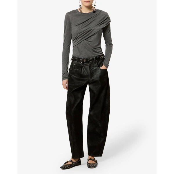 Isabel Marant Belky Pants in Black | Pants | Coveti