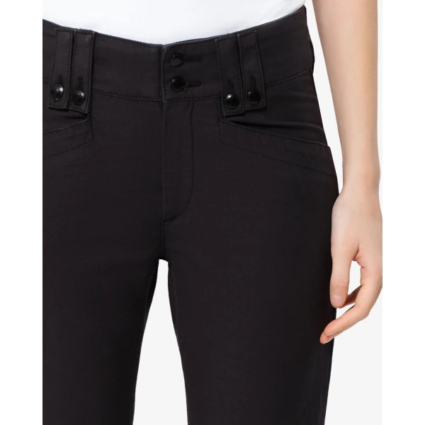 Isabel Marant Berna Pants in Black | Wide leg pants | Coveti