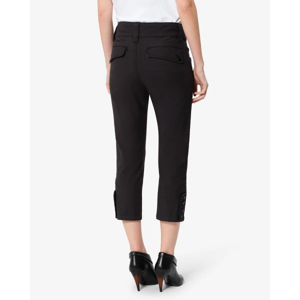 Isabel Marant Berna Pants in Black | Wide leg pants | Coveti