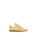Isabel Marant Beth Sneakers in Beige and Golden Yellow | Women | Coveti