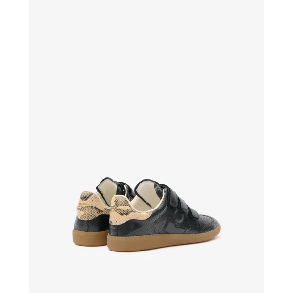 Isabel Marant Beth Sneakers in Black and Sahara | Sneakers | Coveti