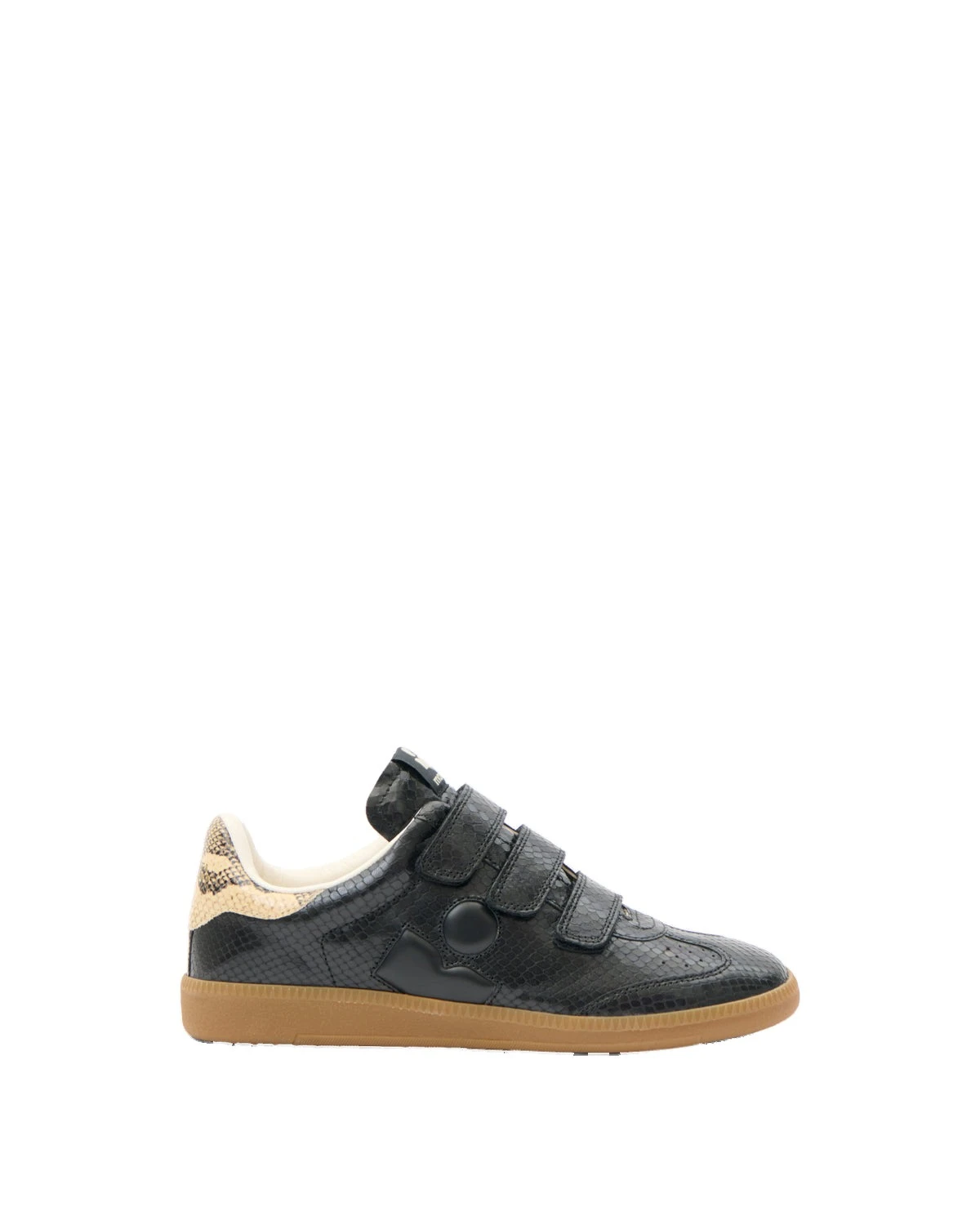 Isabel Marant Beth Sneakers in Black and Sahara Isabel Marant Beth Sneakers in Black and Sahara | Women | Coveti