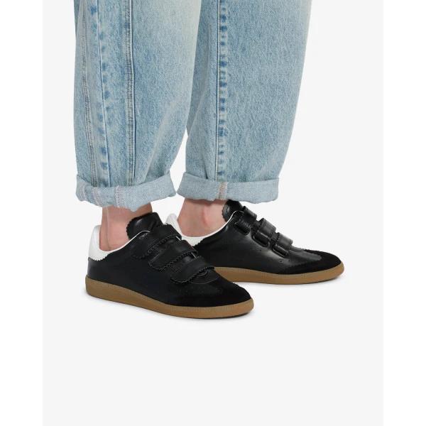Isabel Marant Beth Sneakers in Black | Sneakers | Coveti