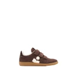 Isabel Marant Beth Sneakers in Chocolate and Milky White | Women | Coveti