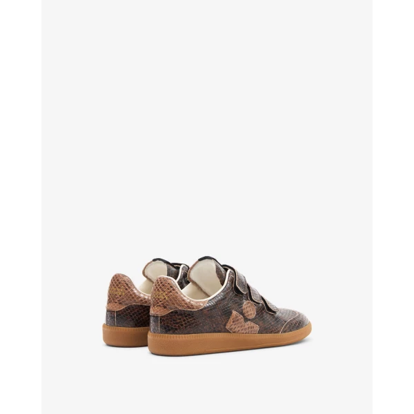 Isabel Marant Beth Sneakers in Mocha and Chestnut | Sneakers | Coveti