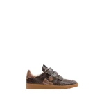 Isabel Marant Beth Sneakers in Mocha and Chestnut | Women | Coveti