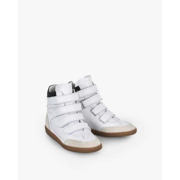 Isabel Marant Bilsy Sneakers in White | Sneakers | Coveti