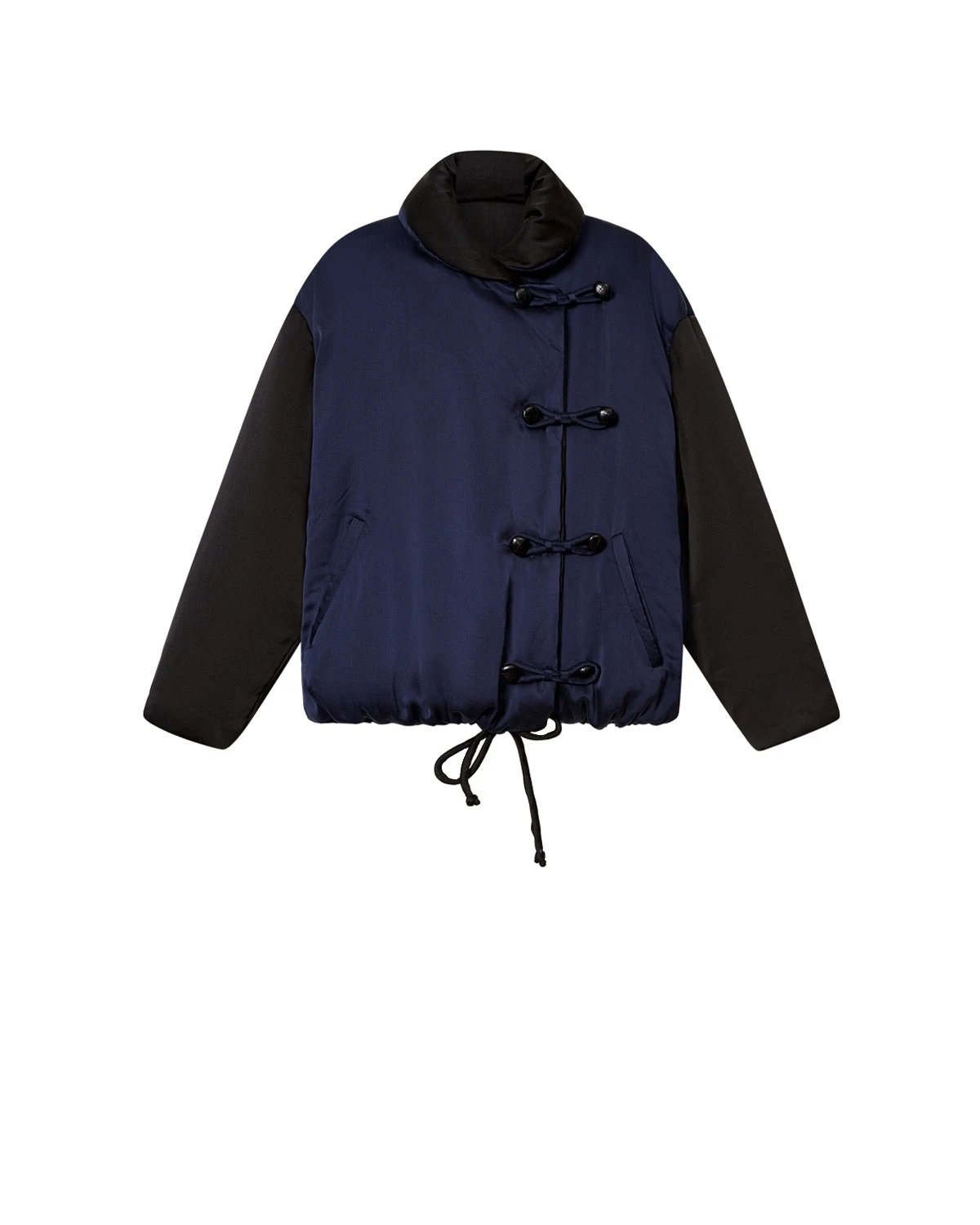 Isabel Marant Bleza Silk Coat in Midnight Isabel Marant Bleza Silk Coat in Midnight | Women | Coveti