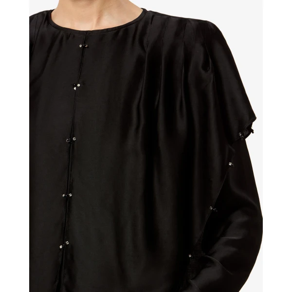 Isabel Marant Blissa Dress in Black | Mini Dresses | Coveti
