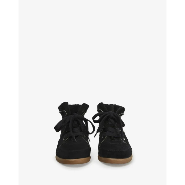 Isabel Marant Bobby Sneakers in Black | Sneakers | Coveti