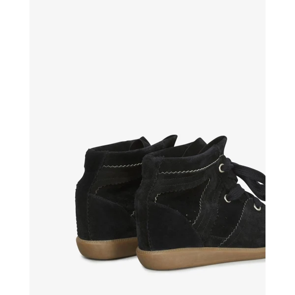 Isabel Marant Bobby Sneakers in Black | Sneakers | Coveti