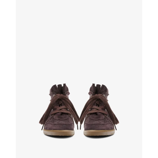 Isabel Marant Bobby Sneakers in Chocolate | Sneakers | Coveti