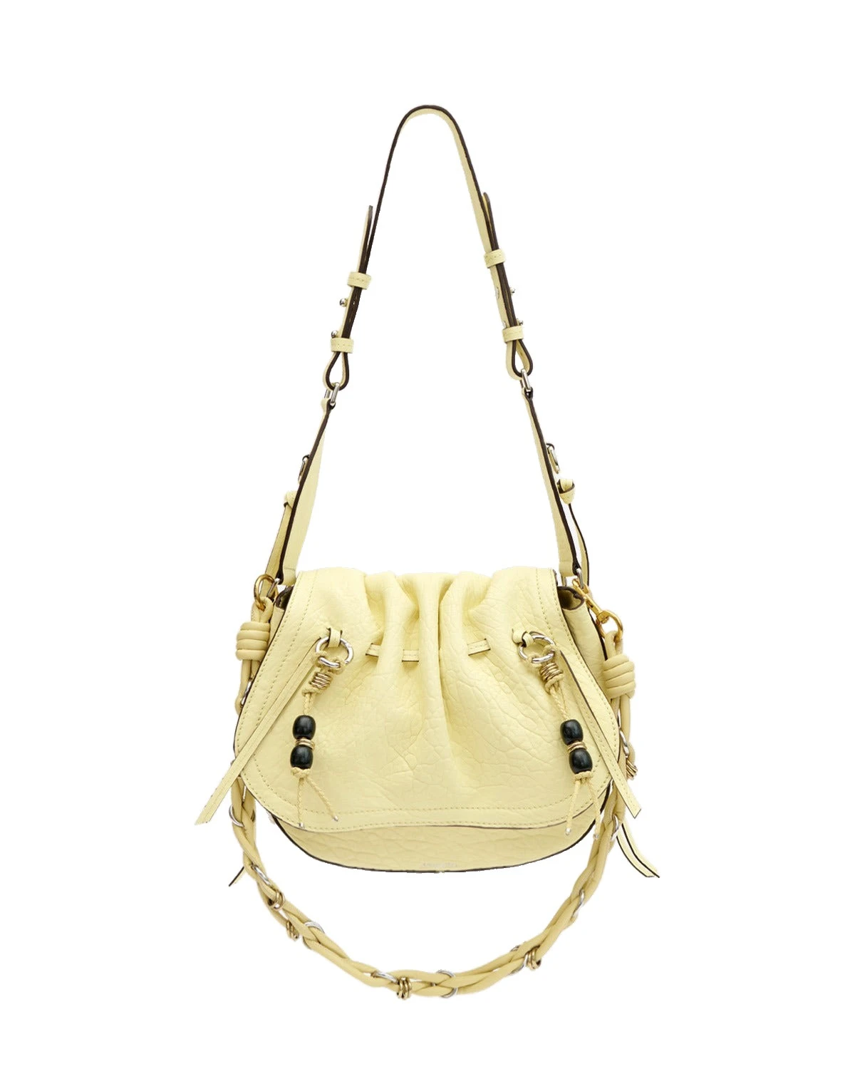 Isabel Marant Bolton Bag in Grained Leather, Butter Isabel Marant Bolton Bag in Grained Leather, Butter | Women | Coveti