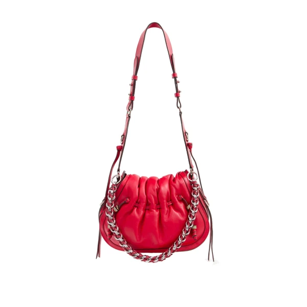 Bolton Leather Bag in Scarlet Red