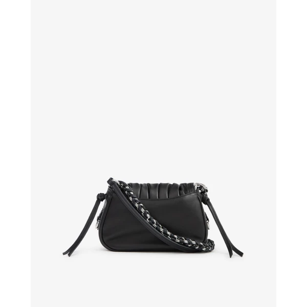 Isabel Marant Bolton XS Leather Bag in Black | Shoulder & Crossbody Bags | Coveti