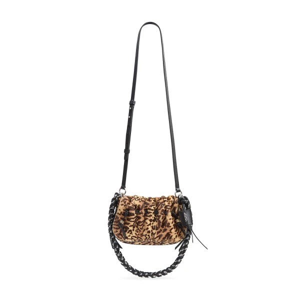 Isabel Marant Bolton XS Leather Bag in Fauve | Women | Coveti