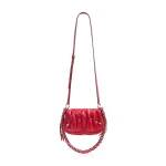 Isabel Marant Bolton XS Leather Bag in Scarlet Red | Women | Coveti
