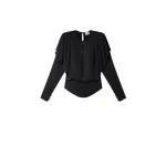 Isabel Marant Brema Blouse in Black | Women | Coveti