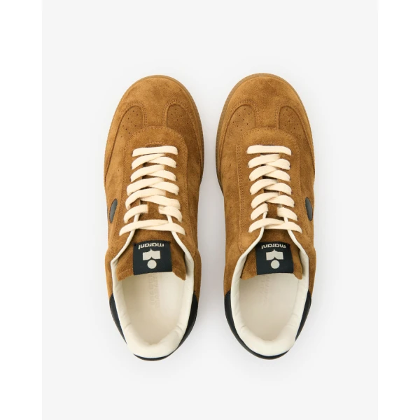 Isabel Marant Bryce Sneakers in Cognac and Black | Sneakers | Coveti