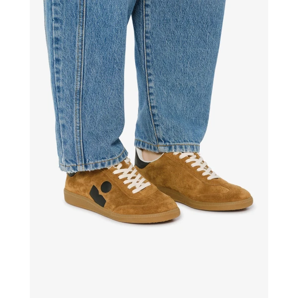 Isabel Marant Bryce Sneakers in Cognac and Black | Sneakers | Coveti