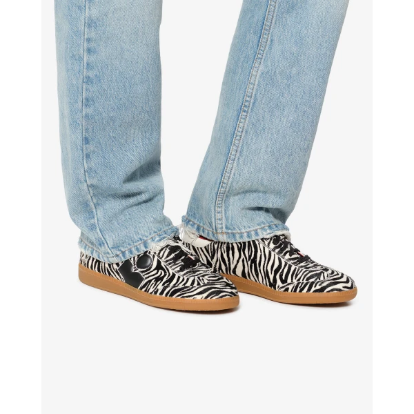 Isabel Marant Bryce Sneakers in Zebra | Sneakers | Coveti