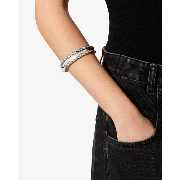 Isabel Marant Byrne Bangle in Silver | Bracelets | Coveti