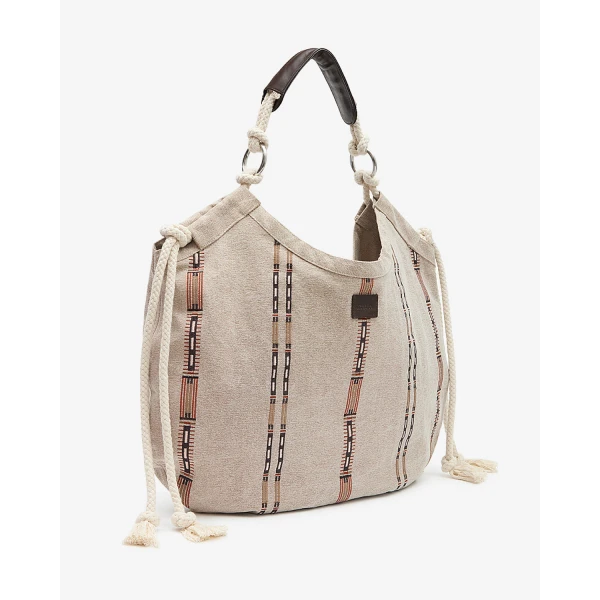 Isabel Marant Byron Tote Bag in Ecru | Totes & Top-Handle Bags | Coveti