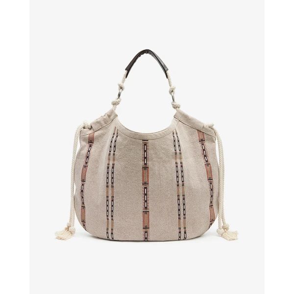 Isabel Marant Byron Tote Bag in Ecru | Totes & Top-Handle Bags | Coveti