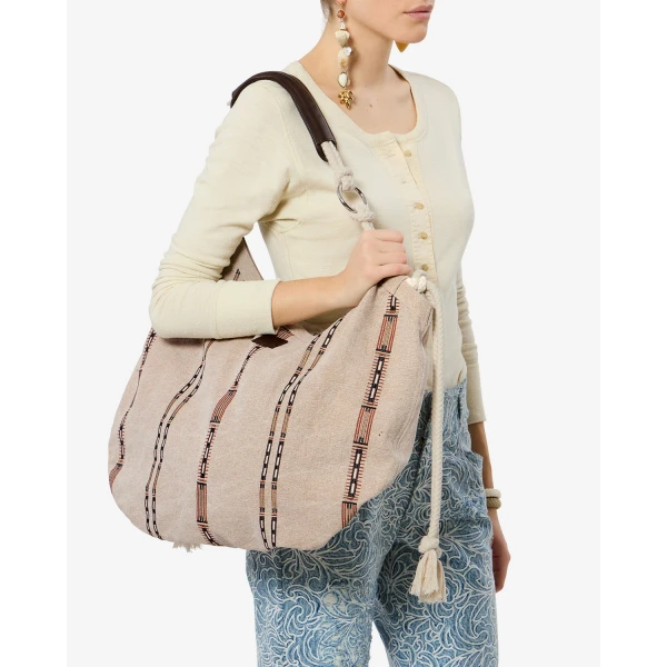 Isabel Marant Byron Tote Bag in Ecru | Totes & Top-Handle Bags | Coveti