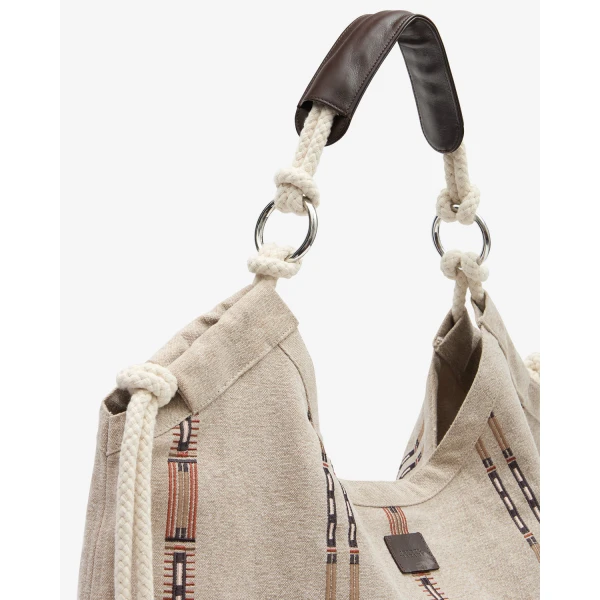 Isabel Marant Byron Tote Bag in Ecru | Totes & Top-Handle Bags | Coveti
