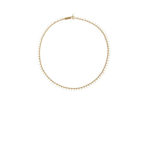 Casablanca Necklace in Ecru