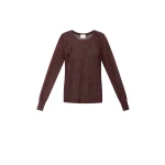 Isabel Marant Cenaya Sweater in Black and Red | Women | Coveti