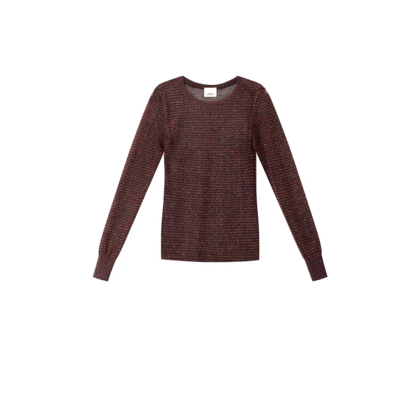Cenaya Sweater in Black and Red